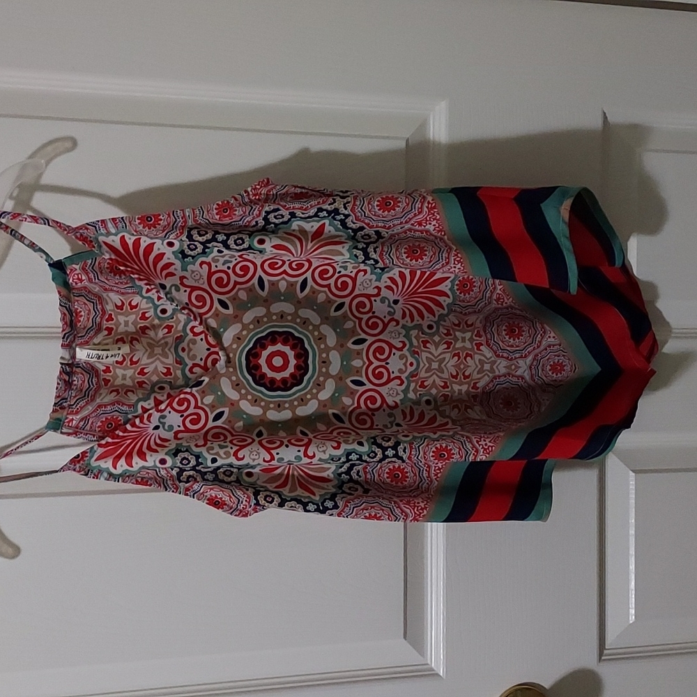 Skinny strap top